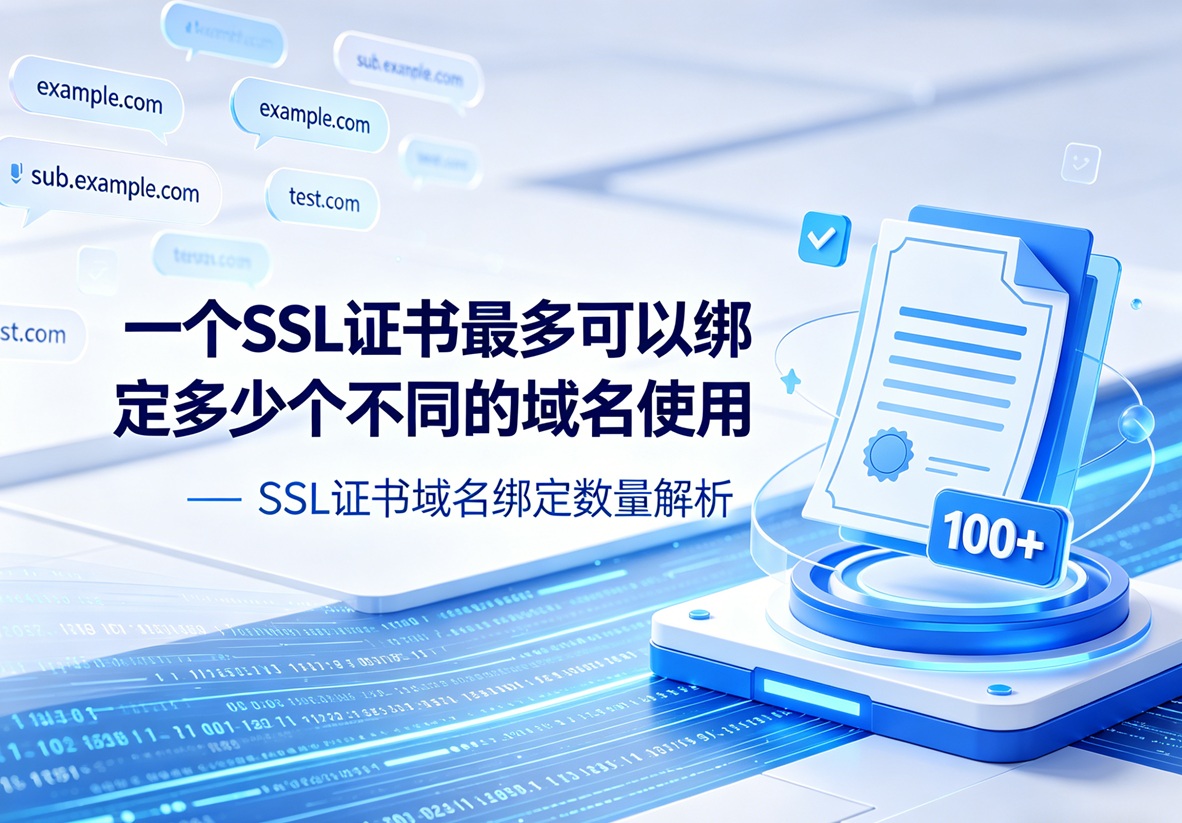 一个SSL证书最多可以绑定多少个不同的域名使用？.jpg