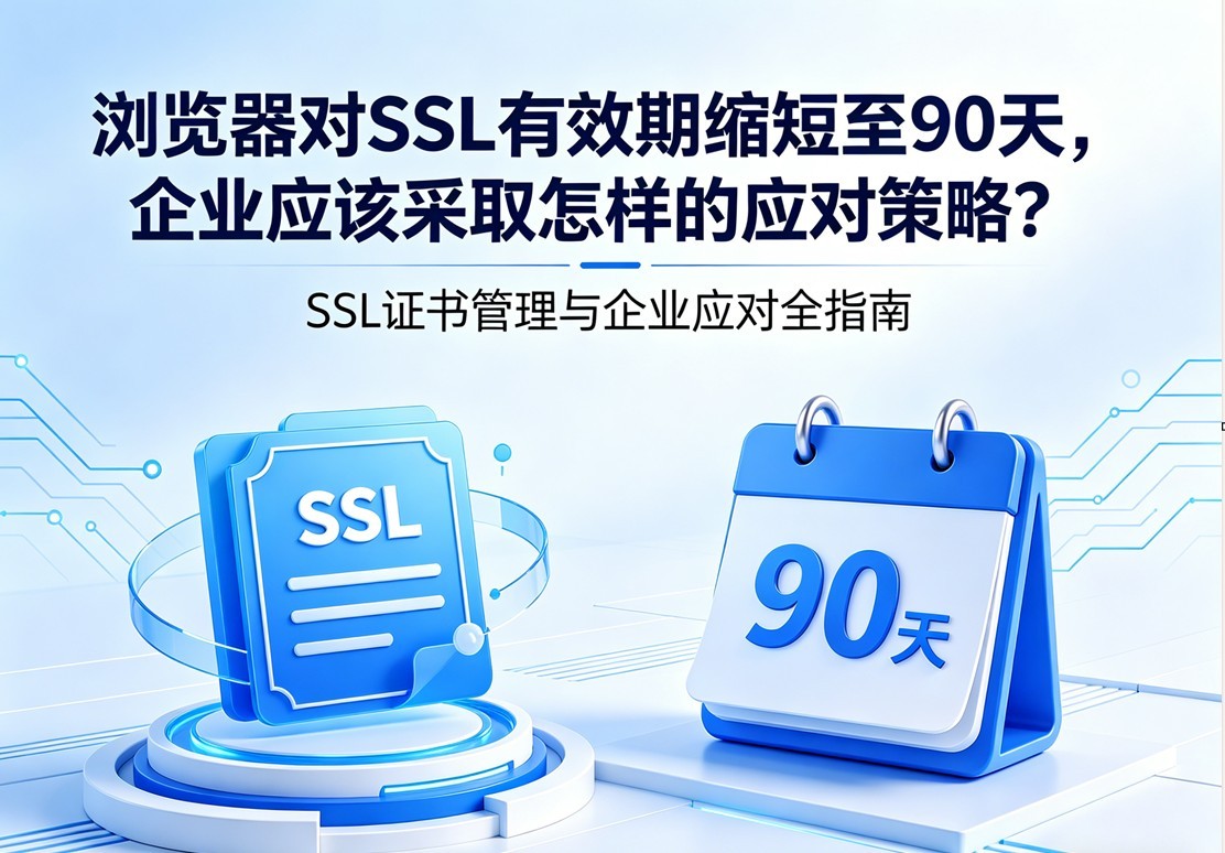 浏览器对SSL有效期缩短至90天，企业应该采取怎样的应对策略？.jpg