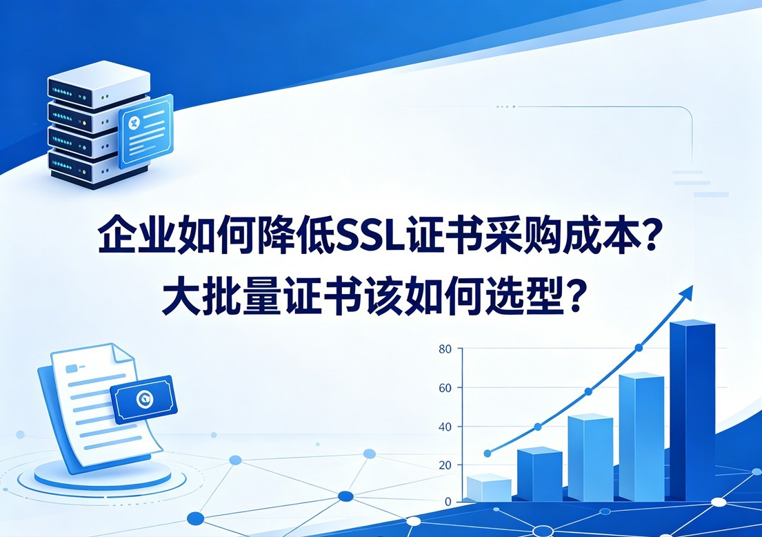 企业如何降低SSL证书采购成本？大批量证书该如何选型？.jpg